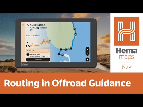 Hema Nav - How to Establish a Route in Offroad Guidance