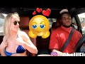 HELLCAT RAPPING UBER DRIVER PICKS UP HOT BLONDE