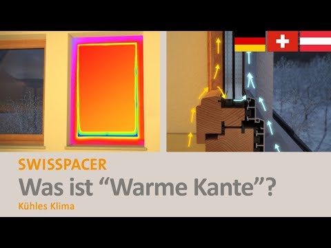 SWISSPACER - Was ist "Warme Kante"? (kühles Klima)