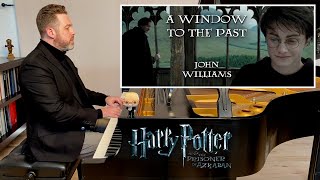 John Williams: A Window to the Past | Harry Potter and the Prisoner of Azkaban (piano cover w/ film) Resimi