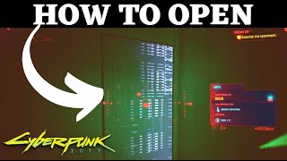 Find the hidden Room Dream On Cyberpunk 2077 Search the security room how to open the secret door