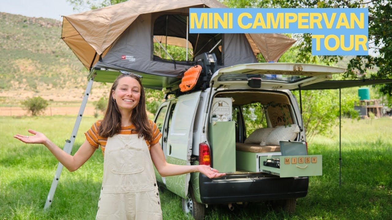 Epic Mini Van Camper Conversion Tour - 2024 Suzuki Eeco Campervan