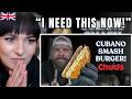 British Girl Reacts to The Cubano Smashburger - This Looks INSANE!