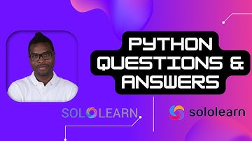 Python Sololearn Questions and Answers 1 (2023)