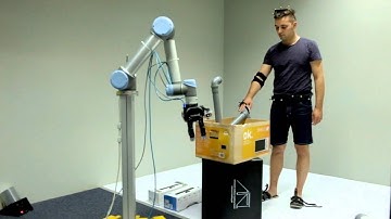 Learning Continuous Human-Robot Interactions from Human-Human Demonstrations