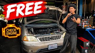 She Couldn't Pass Smog So I fixed Her Car For Free!