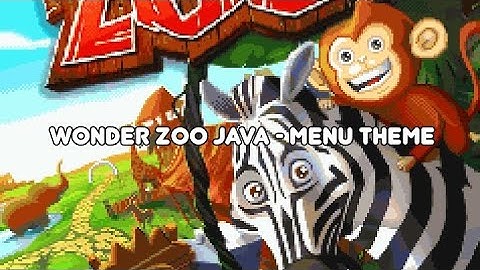 Wonder Zoo Java - Menu Theme