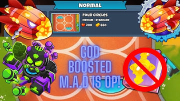 Bloons TD 6 Blastapopoulos No Monkey Knowledge Guide (Four circles)