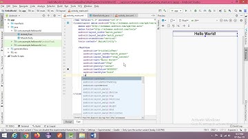 TextView XML Attributes in Android Studio