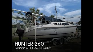 [UNAVAILABLE] Used 2002 Hunter 260 in Panama City Beach, Florida