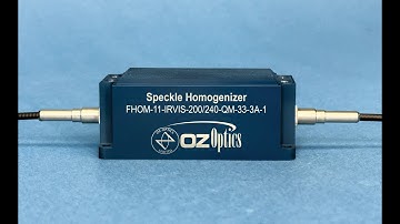 In-line Multimode Fiber Speckle Homogenizer