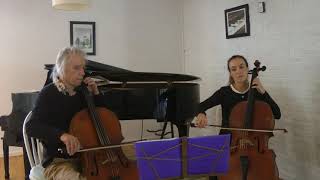 Scarborough Fair (No 34) - Easy Cello Duo: Ella J. & Georg Mertens