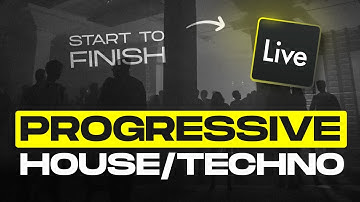 PROGRESSIVE Melodic Techno Tutorial 💥 Start To Finish 🚀