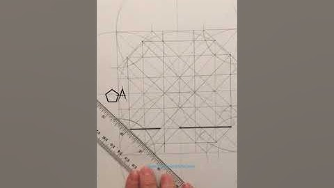 InstaLive 01: A step by step construction of an 8 fold Traditional Islamic Geometric pattern