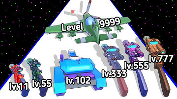 2024 weapons Master Level Up Guns 3D Gameplay (Part -2)