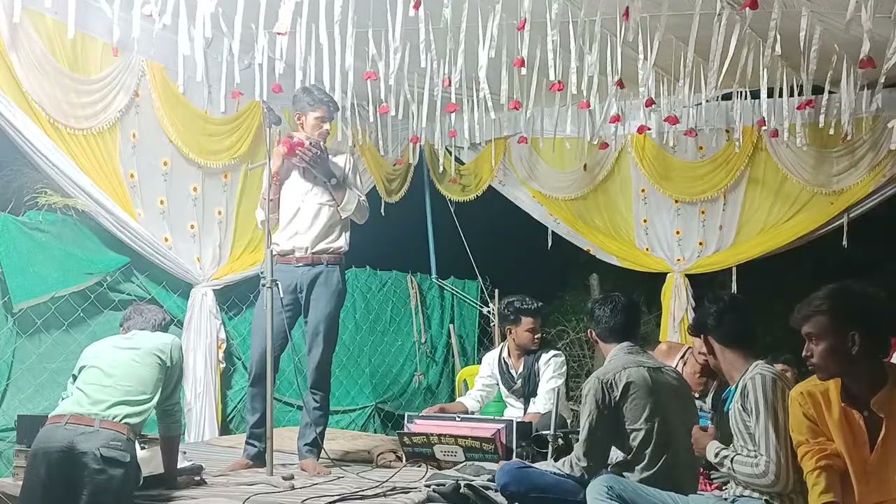 राम जन्म की ख्याल/तमूरा गायक रामकुमार पाल/ख्याल पार्टी आकाश कुमार चरखारी