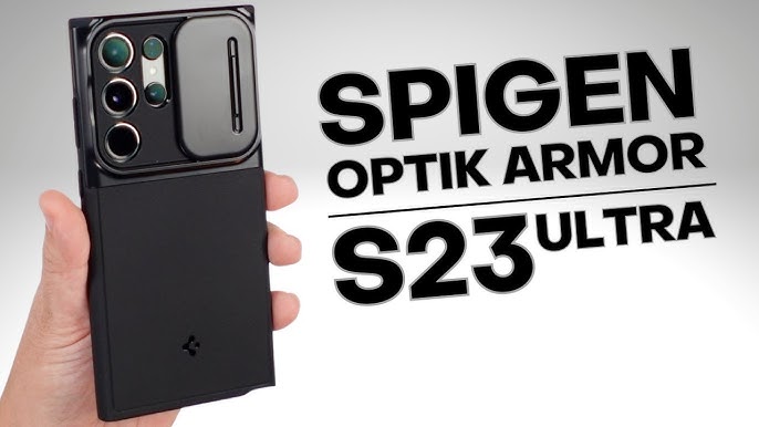 Case Spigen Slim Armor GALAXY S23 ULTRA BLACK - ✓