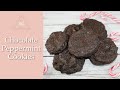 Chocolate peppermint cookie recipe