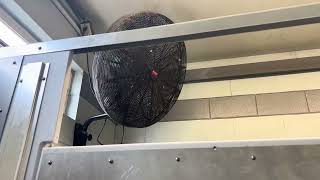 Giant Dayton Wall Fan - Men’s Room Ocean City Maryland