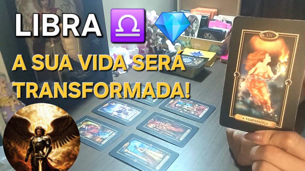 LIBRA ♎️ TAROT 🌟 O IMPERADOR E A TEMPERANÇA. 🔮 #libra #tarot #horoscopo #arcanjomiguel 