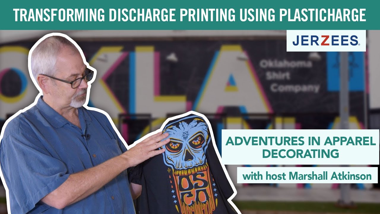 S1E5: Transforming Discharge Printing Using Plasticharge | Adventures In Apparel Decorating