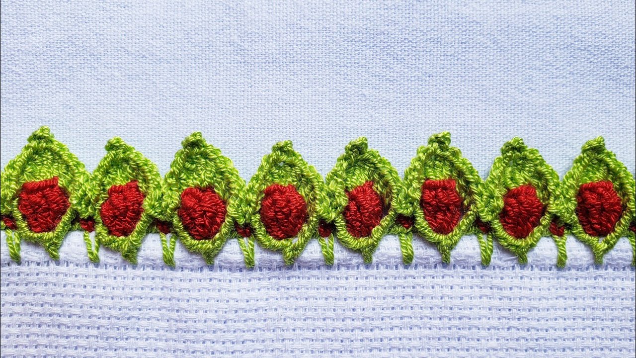 Barrado/bico para pano de prato 