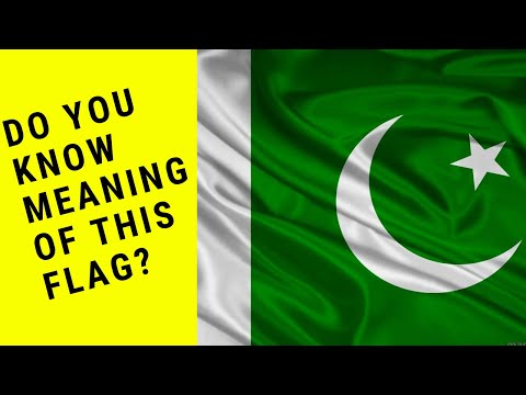 Meaning of Pakistan Flag | History of Pakistan Flag | Urdu - Hindi