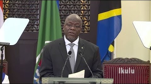 LIVE: MAGUFULI AKOSOA "MIFUKO YA PLASTIKI ALISHINDWA NIKALAZIMISHA"