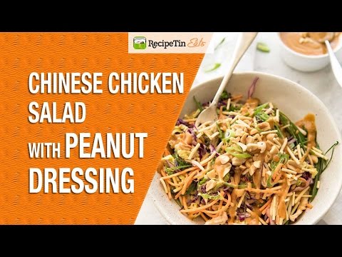 Chinese Chicken Salad Peanut Dressing