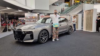 Kereta Orang Kaya Makin MURAH | BMW i7 Walkaround Review 2023 Malaysia | BMW Roadshow 1 Utama