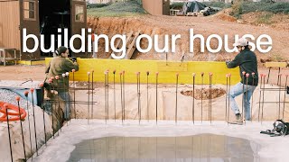 Building our House Start To Finish Ep13: Concrete Living Room PART 1