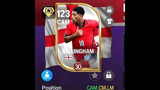119 BELLINGHAM : CAM/CM/LM ✅ CAN PLAY ANYWHERE 🔥 #fcmobile #fifamobile #fcmobileid #eafc25 #fifa