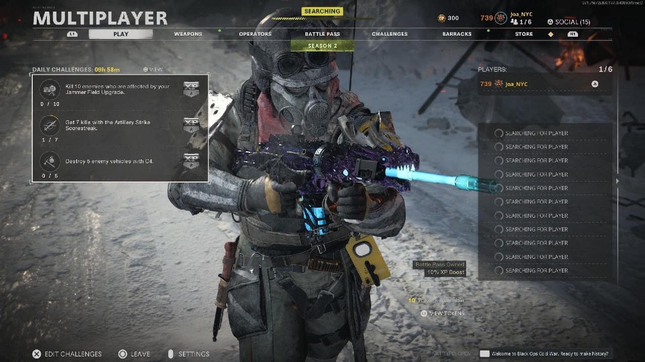 CoD cold war season 3 Stitch Brute operator