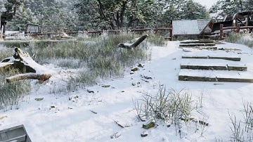 Winter Walk: The Abandoned Cabin | Lumion 10.3 + Quixel Megascan| LUMION CINEMATIC ANIMATION