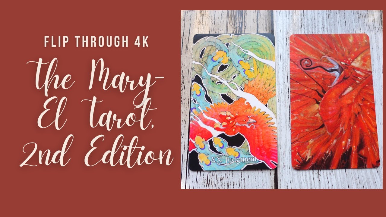 The Mary-El Tarot 2nd Edition with Variant Cards Flip Through 4K