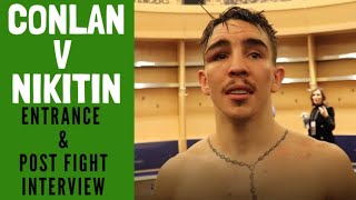 Conlan v Nikitin MSG Entrance &amp; Post-Fight Dressing Room Interview