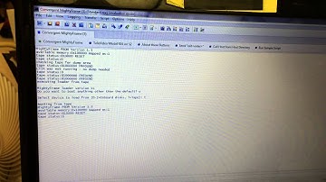 MightyFrame booting CTIX5.11onb from tape - well, almost: extended.