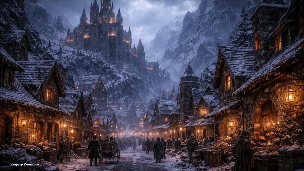 Música Celta - Música Medieval - Música Relaxante - Vida Noturna na Vila Medieval - #fantasy #music