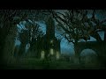 Halloween Ambience Church Graveyard - Scary Haunted House Werewolf Horror Sounds - Spooky & Creepy