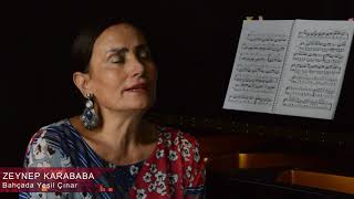 Zeynep Karababa - Bahçada Yeşil Çınar