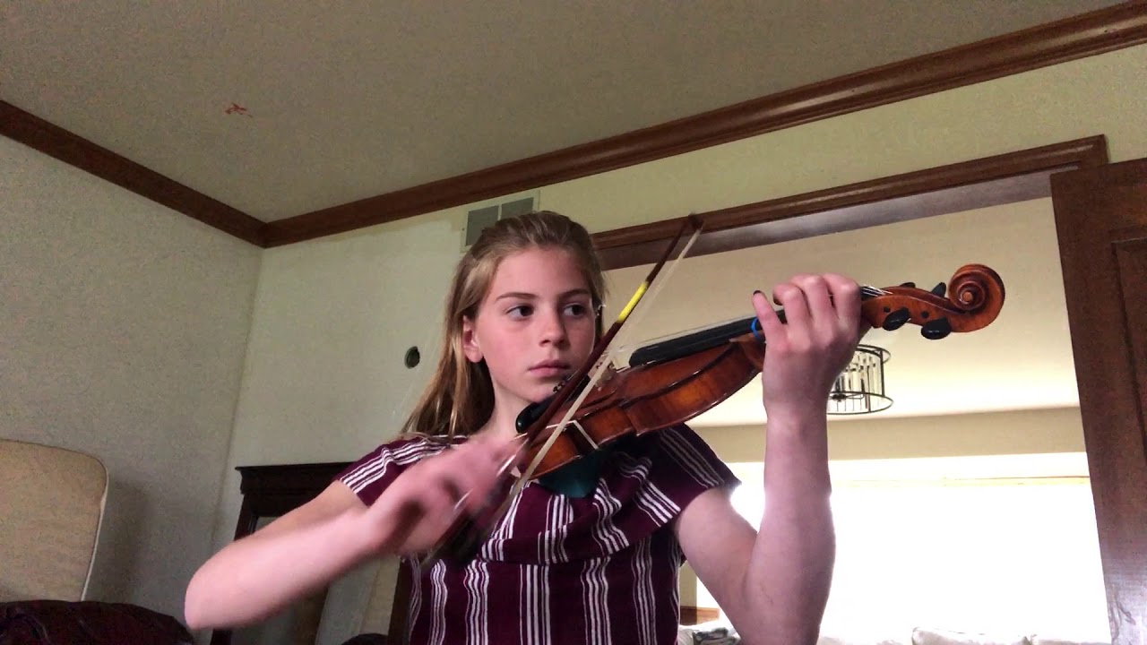 Minuet #1 (J.S. Bach), Victoria J. Violin