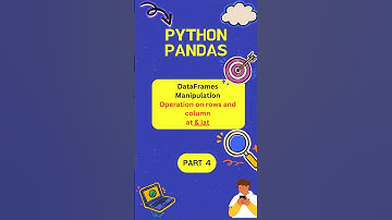 At & iat in DataFrame | Class12 | IP | Operation on rows and column #ip #dataFrame #exam #cuet #cbse