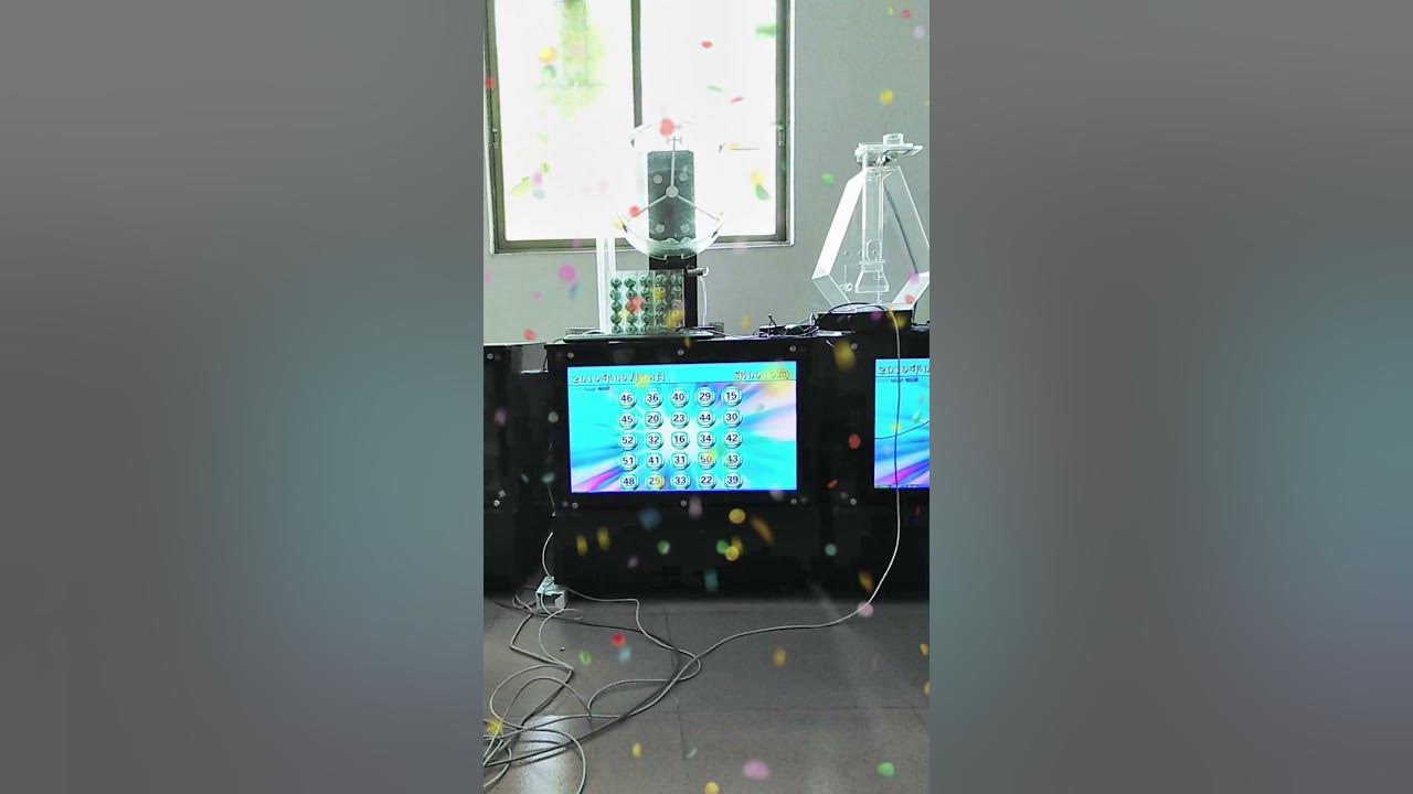 RFID Lottery machine, automatic recognize the balls number immediately