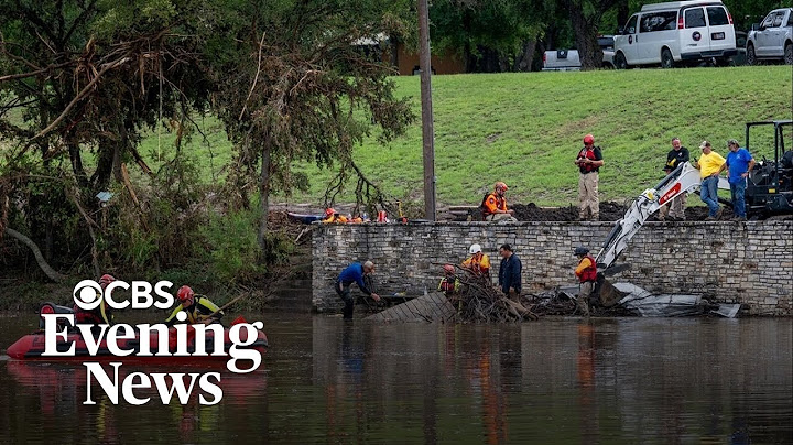 Search for missing flood victims continues in Texas