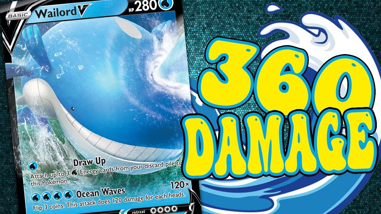 Be a TOWER of POWER Over Your Opponent With Wailord V!! ... and Arceus  Vstar too.
