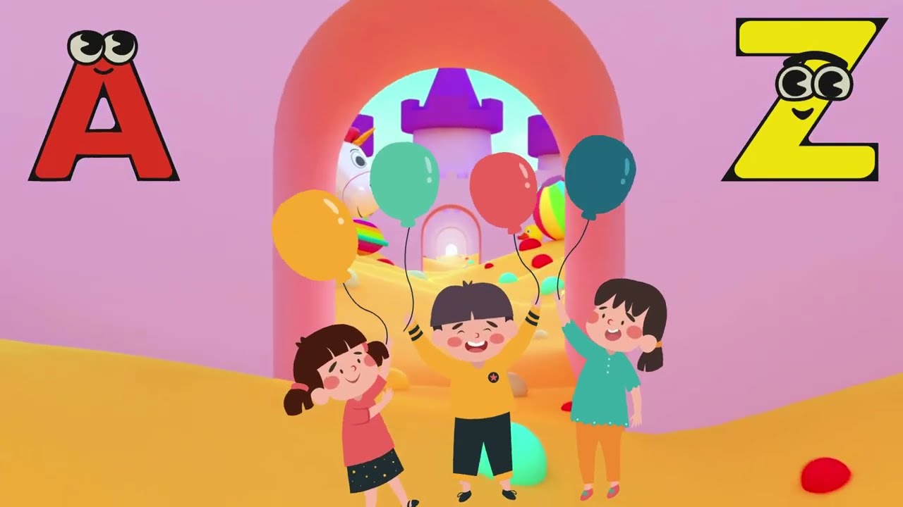 🎵 ABC Learning Song | Master Alphabets A-Z with Fun Animations! 🎵 LALALA