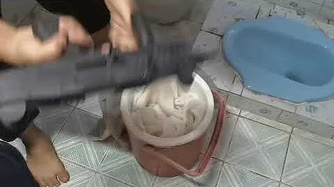 Blank GUN UZI  Convert to .380 Shoot test