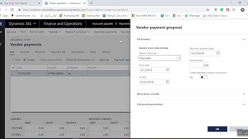 Vendor Payment Journal