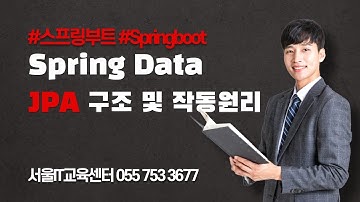 율곡선생 79기 1강 JPA 탄생, 개념, 구조 및 작동원리 설명, 스프링 데이터 JPA  구조