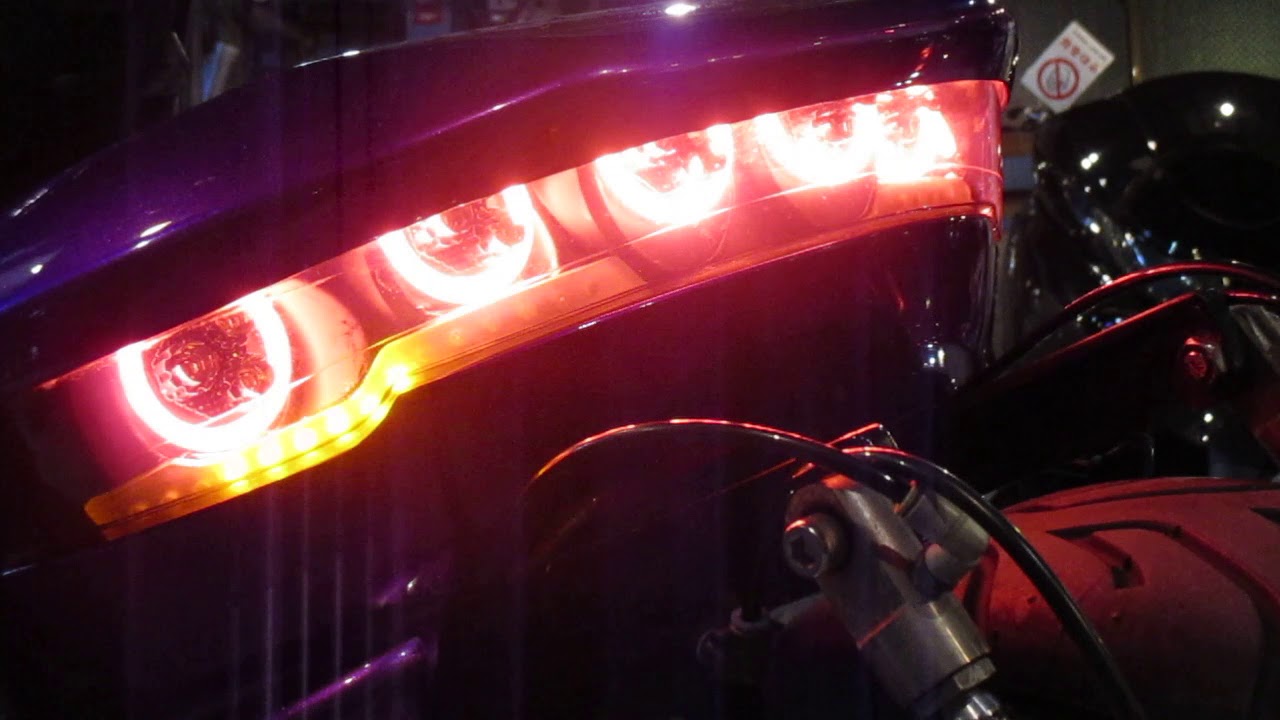 動くLEDテール?シーケンシャル?ウインカー?マジェC???フル 